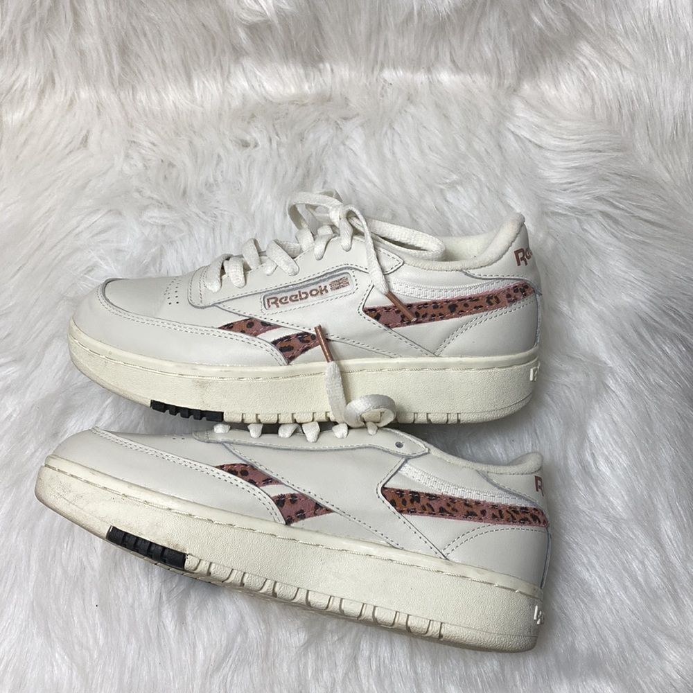 Women's Club C Double Chalk/Rose Gold
